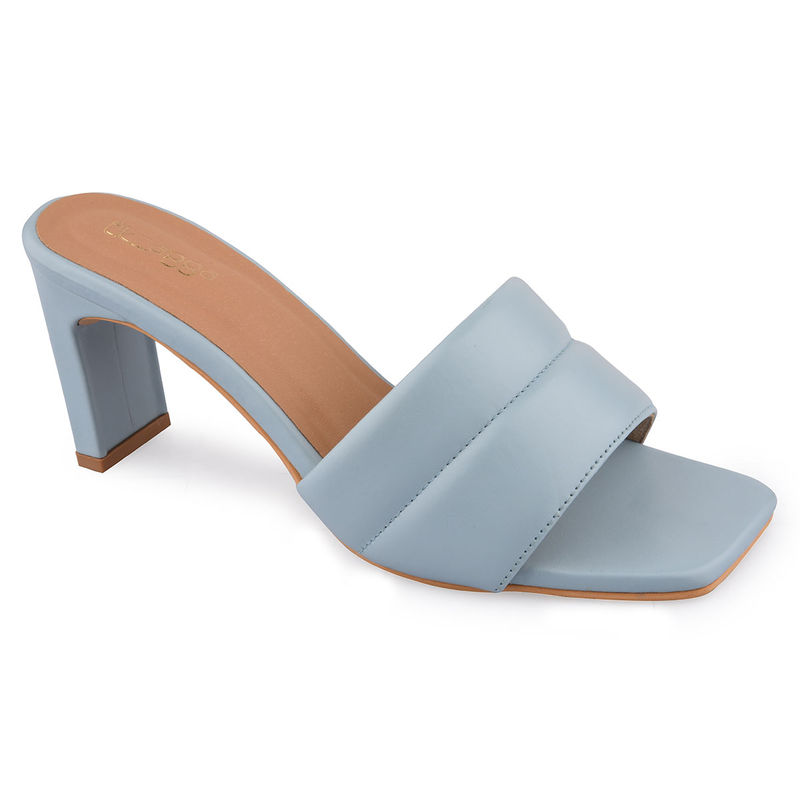 Ek_Agga Solid Blue Heels (UK 3)