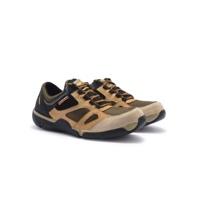 WOODLAND Men Camel Brown Casual Sneakers (EURO 40)