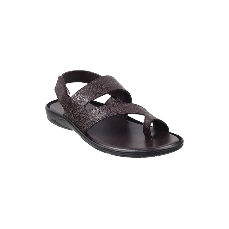 Mochi Solid Brown Sandals (EURO 42)