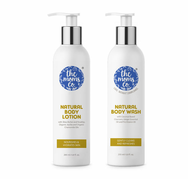 The Moms Co. Natural Body Lotion & Body Wash Combo Buy The Moms Co