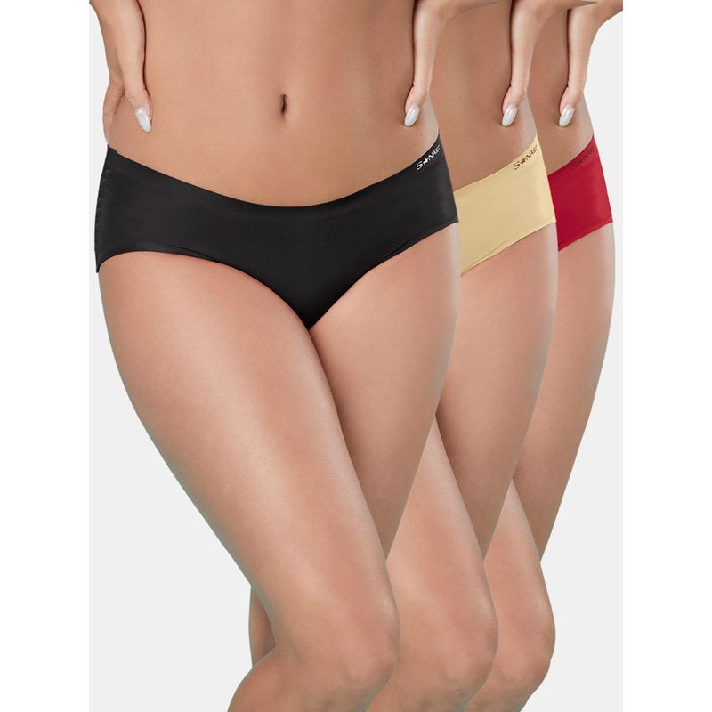 Sonari Seamless Womens Panties (Pack of 3) (2XL)