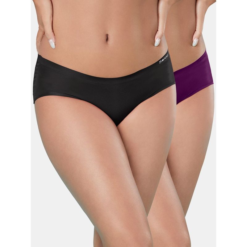 Sonari Seamless Womens Panties (Pack of 2) (M)