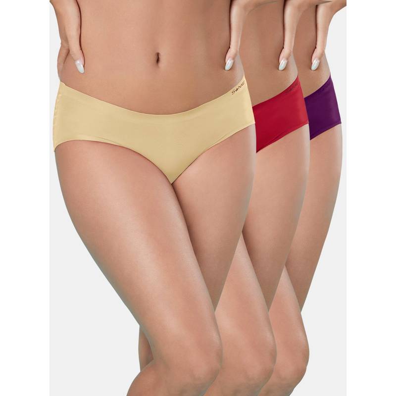 Sonari Seamless Womens Panties (Pack of 3) (2XL)