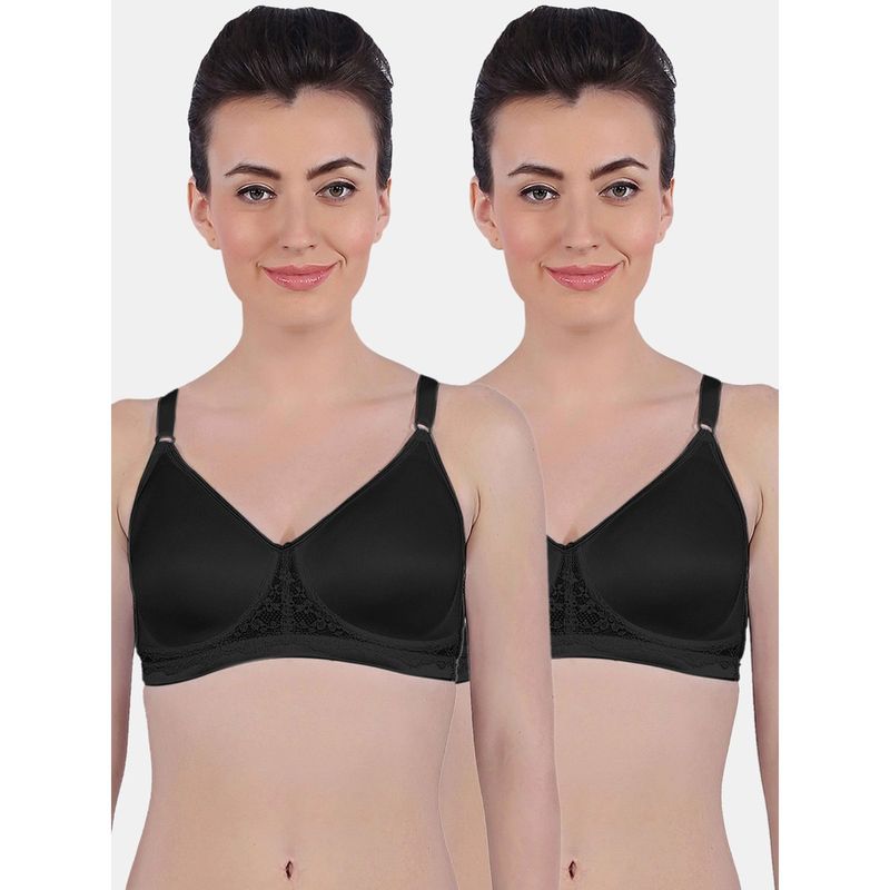 Sonari Swara Womens Soft Padded Bra (Pack of 2) (38B)
