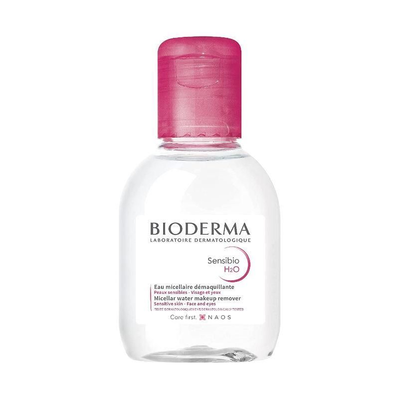 Bioderma Dermatological Micellar Water Sensibio H2O - Gently Removes Makeup Prevents Clogged Pores