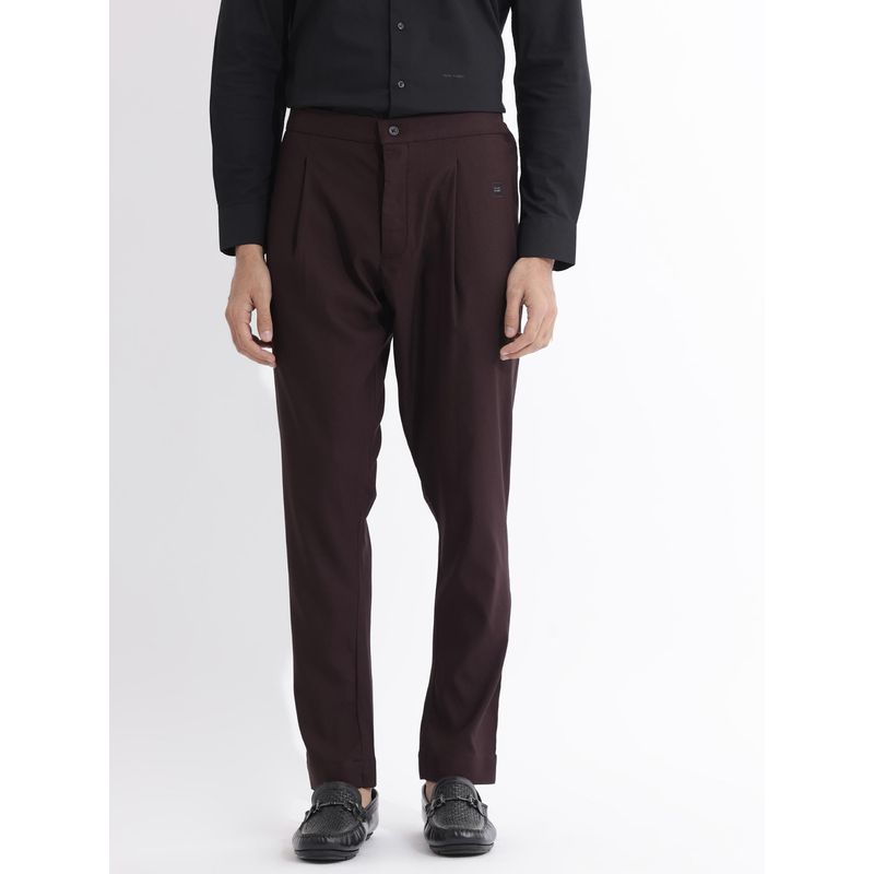 Rare Rabbit Polin Primary Maroon Pyjama (32)