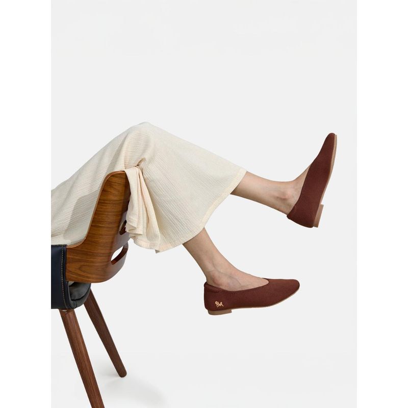 Neeman's Brown Ballet Ese Ballerina (UK 7)