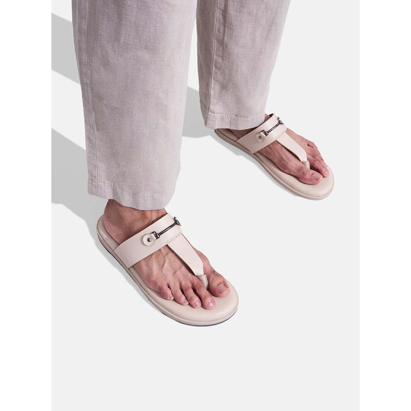 Neeman's Beige Luxe Flipflop (UK 9)