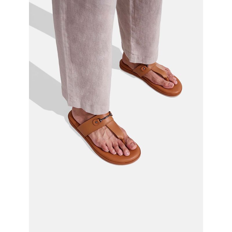 Neeman's Brown Luxe Flipflop (UK 8)