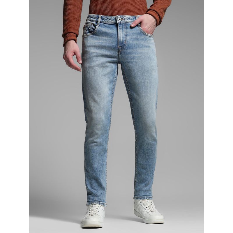 Jack & Jones Men Blue Solid Jeans (32/31)