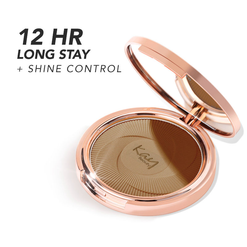 Kay Beauty Soft Matte Pressed Powder - 190N Deep