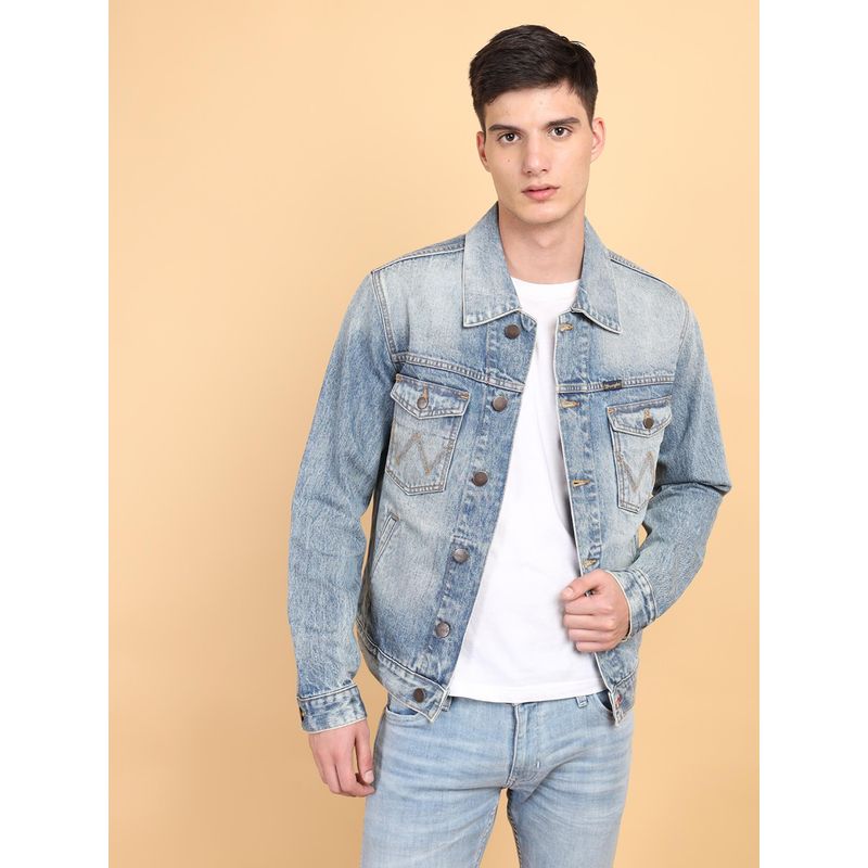 Wrangler Mens Blue Jacket (S)