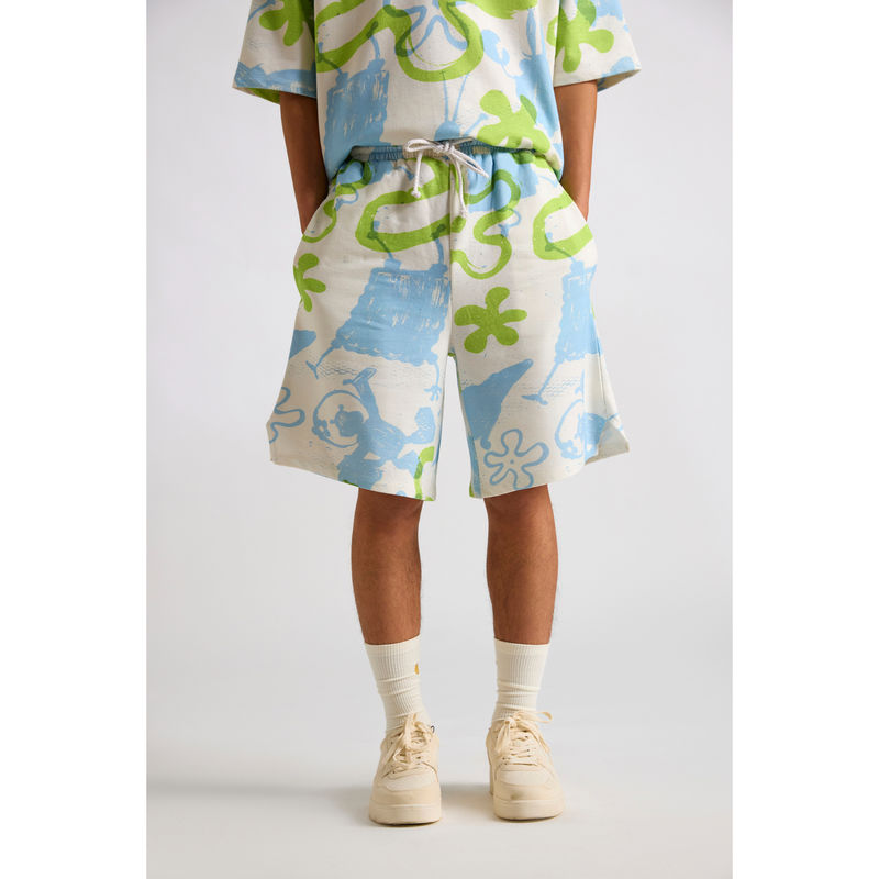The Clothing Factory Spongebob Printed Resort Shorts (26)