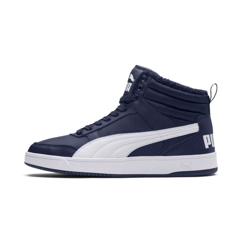 PUMA Rebound Street L Men Mid Ankle Sneakers For Men - Buy black-black  Color PUMA Rebound Street L Men Mid Ankle Sneakers For Men Online at Best  Price - Shop Online for