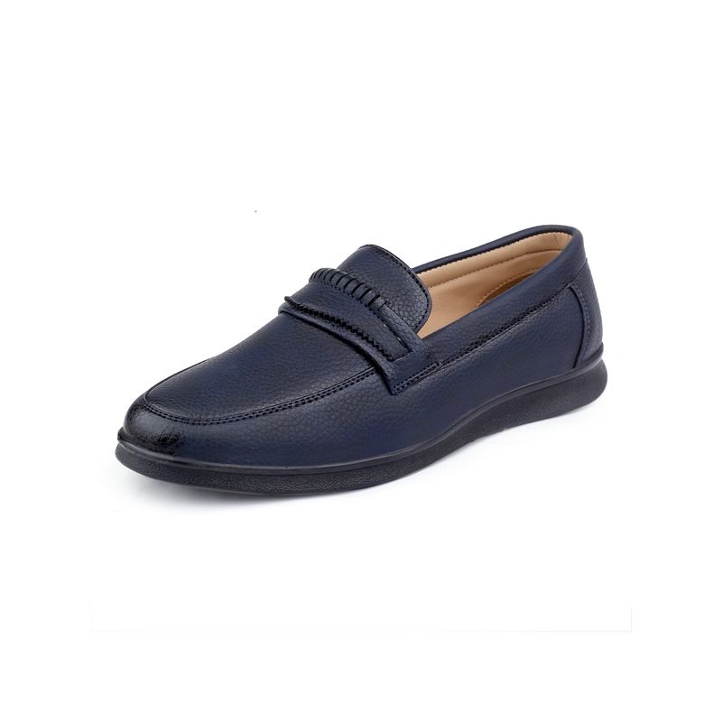 Bacca Bucci Munich Dress Loafers for Men-Navy Blue (UK 9)