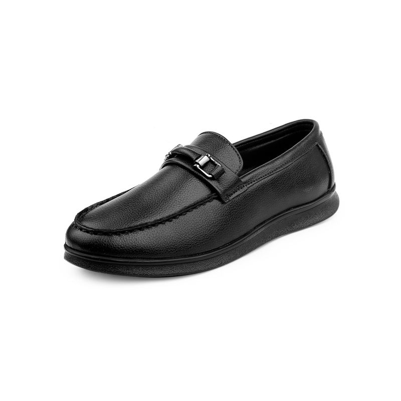 Bacca Bucci Lisbon Dress Loafers for Men-Black (UK 9)
