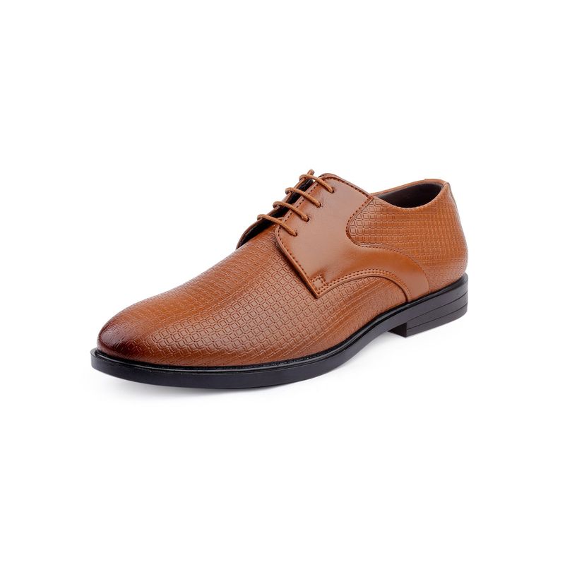 Bacca Bucci Oslo Formal Lace Up Derbies with Superior Comfort-Brown (UK 9)