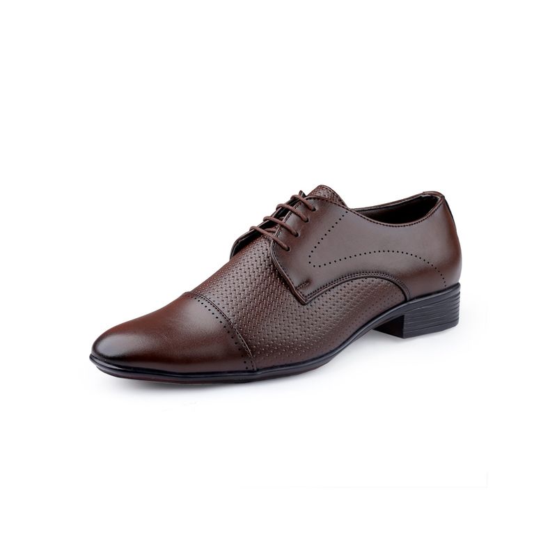 Bacca Bucci Homer Formal Lace-Up Derbies-Brown (UK 8)
