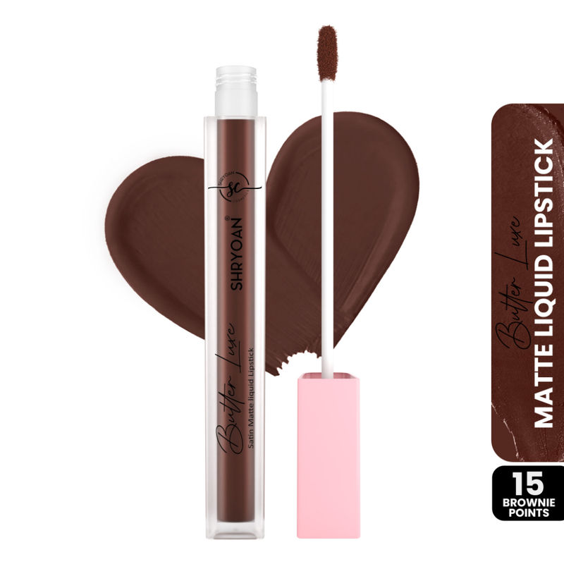 Shryoan Butter Luxe Satin Matte Liquid Lipstick