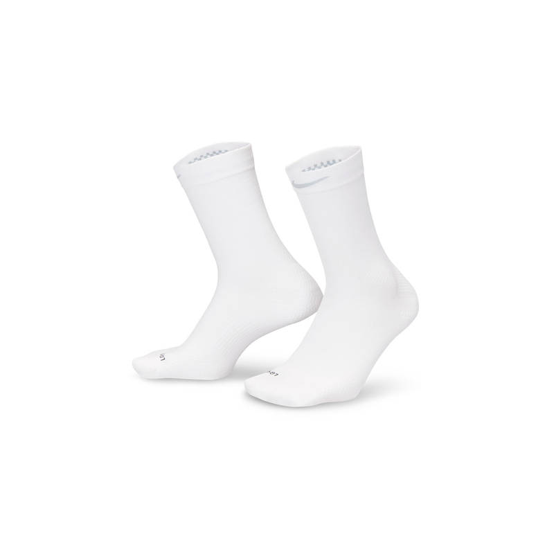 Nike Unisex White Lightweight Socks (S)