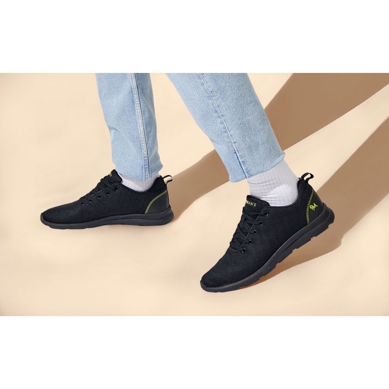 Neeman's Comfort Stroll Black Sneakers (UK 6)