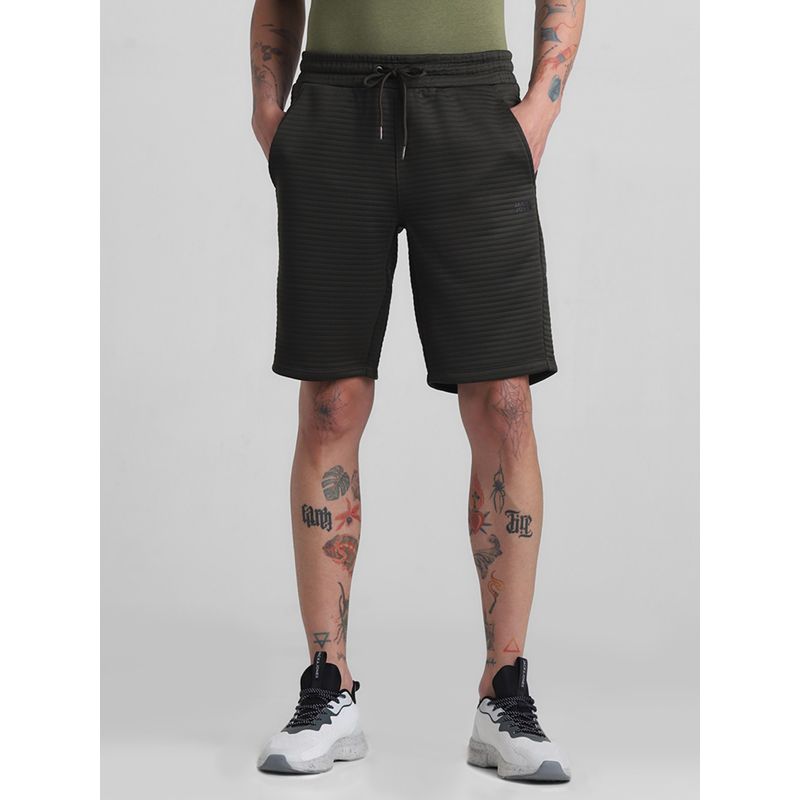 Jack & Jones Green Regular Fit Shorts (XL)