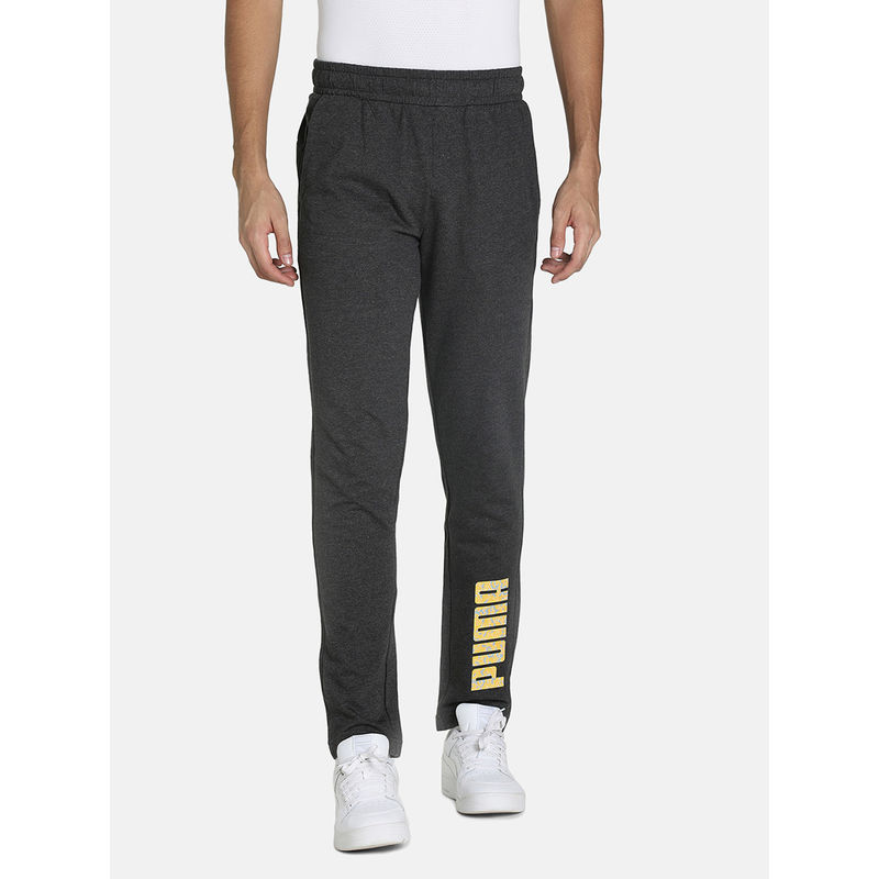 Puma MENS GRAPHIC PANTS 3 Men Gray Sweatpants (S)