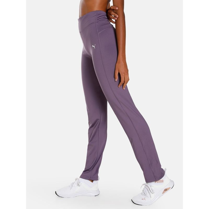 Puma Ess Straight Leg Womens Purple Trackpants (XS)