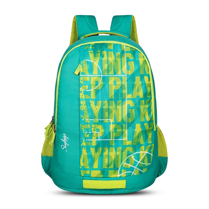 Skybags green empy backpack