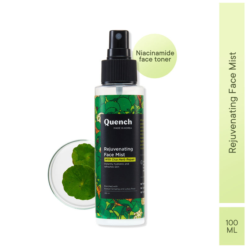 Quench Rejuvenating Face Mist With Cica Herb Repair Toner