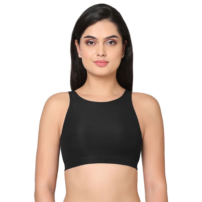 Wacoal Sports Lover Non-Padded Wired Full Coverage Sports Bra Black (M)