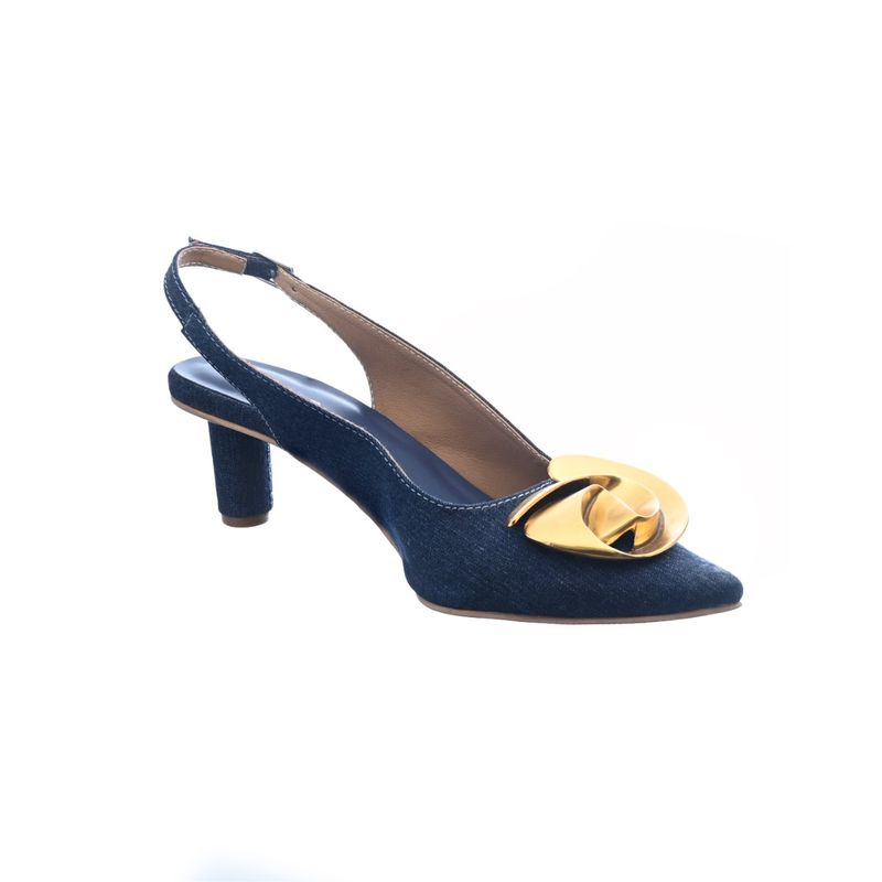 CHERE Midnight Slingback Pump Heels (EURO 36)