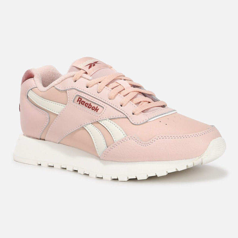 Reebok Womens Glide Running Shoes Pink (UK 7)