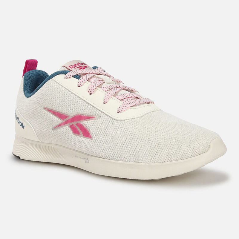Reebok Womens Meet Greet Walk Walking Shoes Off White (UK 4)