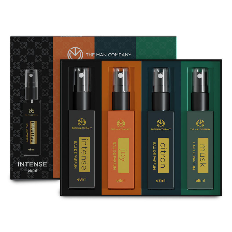 The Man Company Perfume Box (Joy + Citron + Musk + Intense): Buy The Man Company Perfume Box