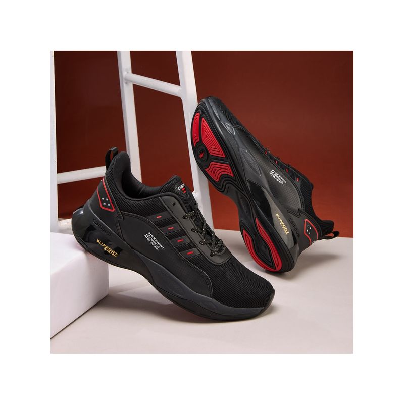 Campus Terminator Black Running Shoes - Uk 8