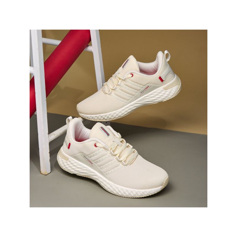 Campus Oslo Pro Off White Running Shoes - Uk 8
