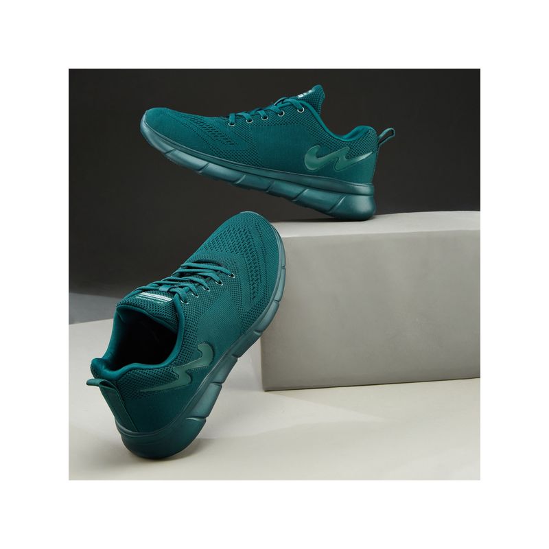 Campus Vibgyor Turquoise Blue Running Shoes (UK 7)