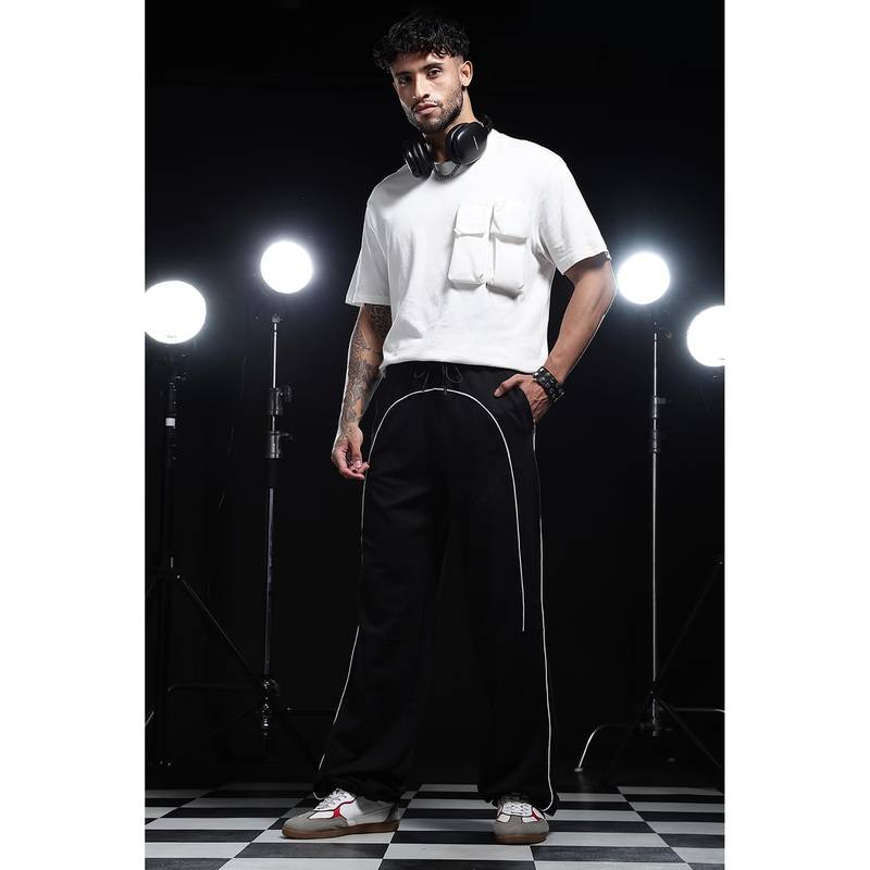 Eszett Black Street Trackpant - Image 1