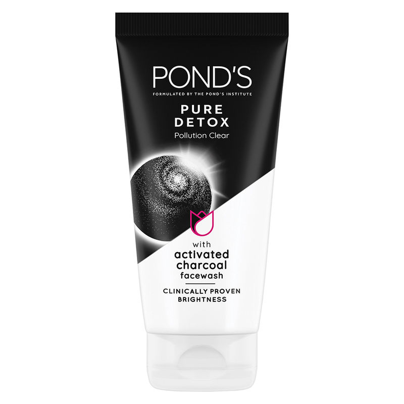 Ponds Pure Detox AntiPollution Purity Face Wash With Activated