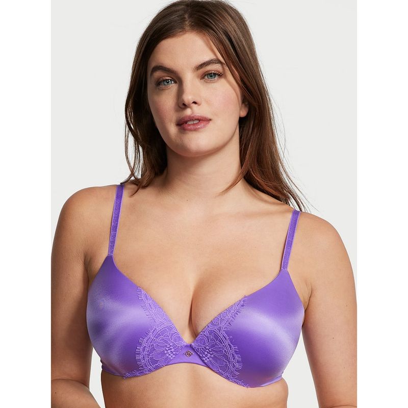 Victoria's Secret Purple Very Sexy So Obsessed Push-Up Bra (32C)