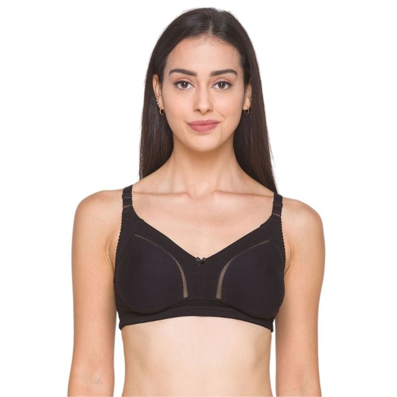 Candyskin Non-Padded Everyday T-Shirt Bra - Black (40DD)