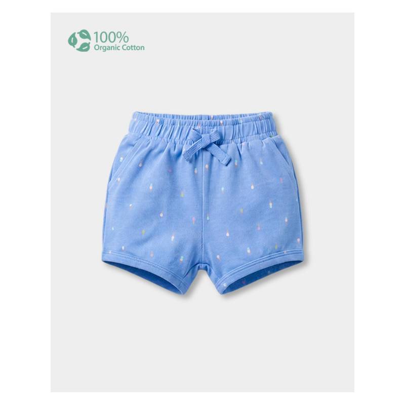 Carter's Baby Girl Organic Cotton Pull-On Shorts In Ice-Cream Print (3-6 Months)