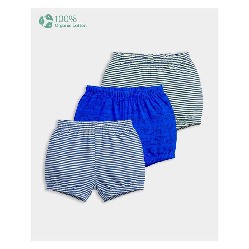 Carter's Organic Cotton Blommer Prints Anti Microbial Finish (Pack of 3) (0-3 Months)