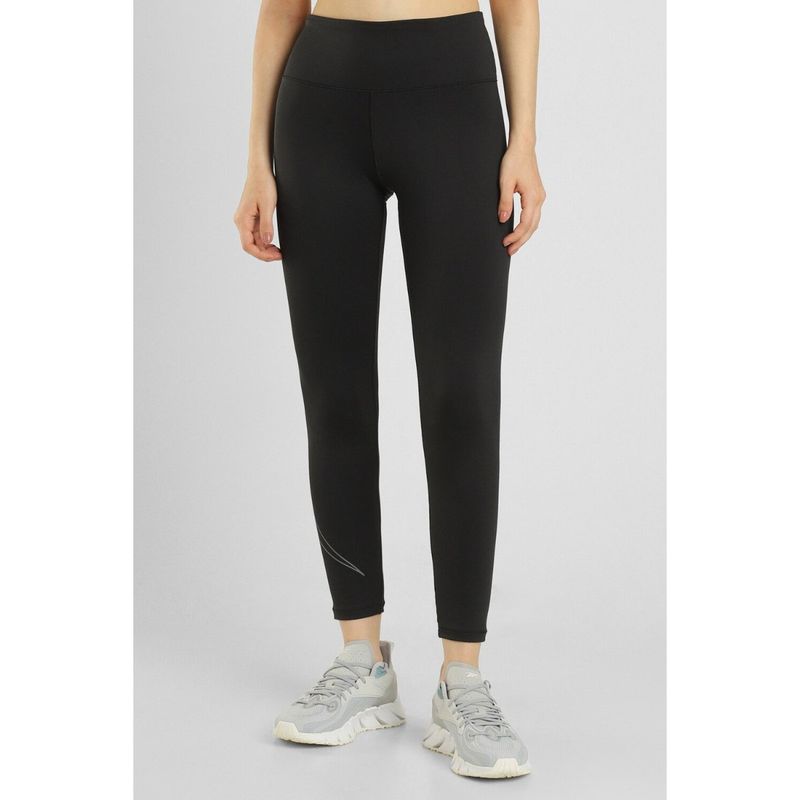 Reebok Women Black Tights (XS)