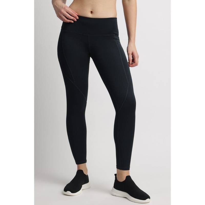 Reebok Women Black Tights (S)