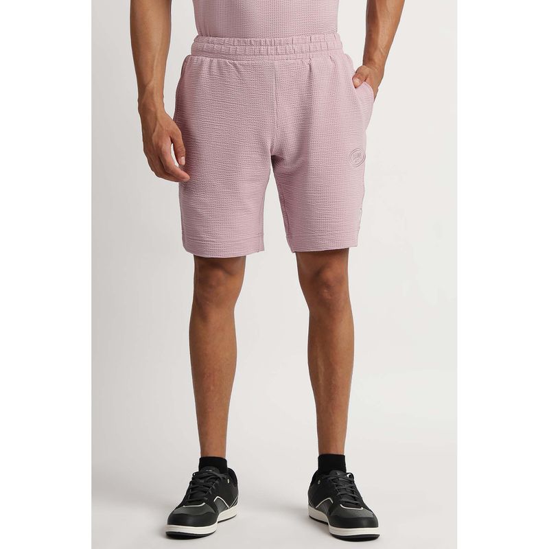 Reebok Men Pink Shorts (S)