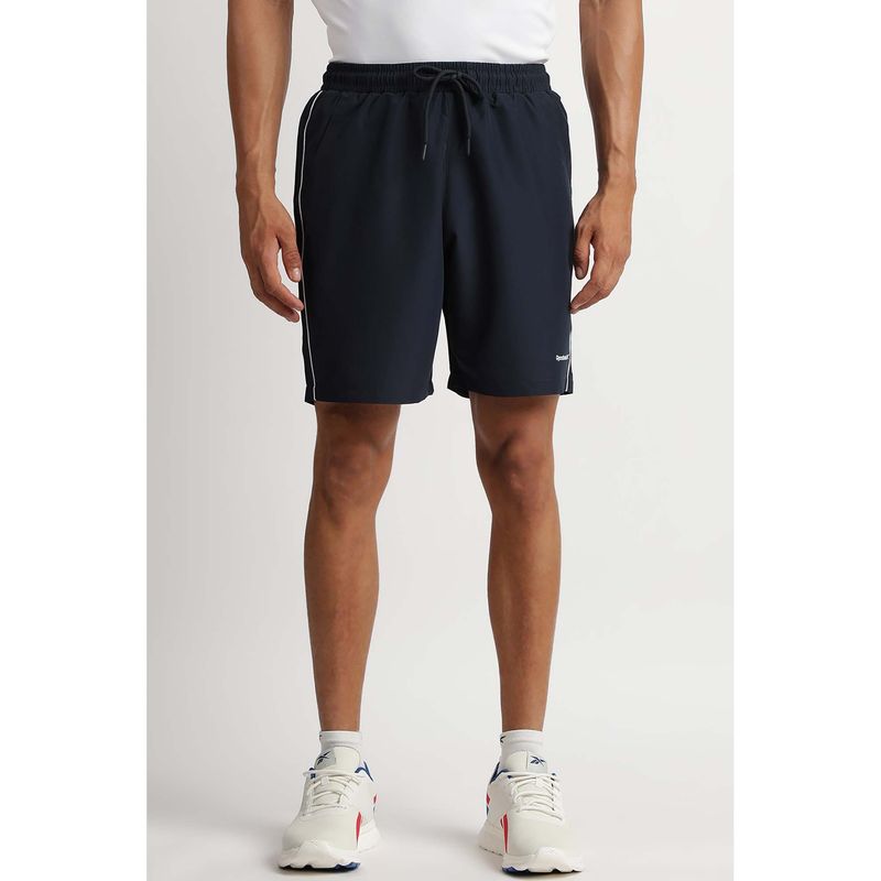 Reebok Men Navy Blue Shorts (2XL)