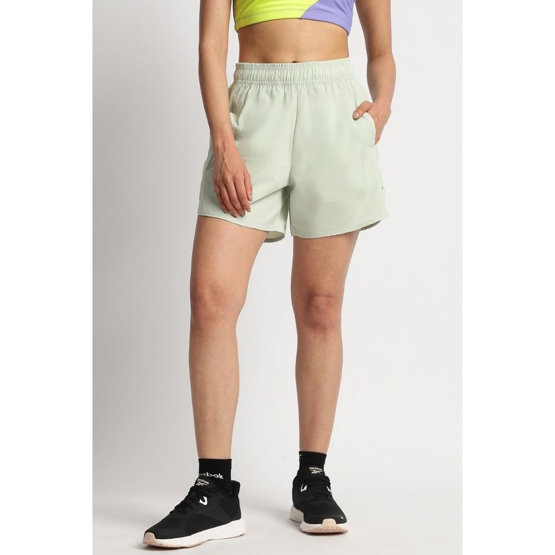 Reebok Women Green Shorts (S)