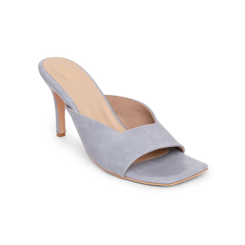 Tao Paris Solid Laura Grey Heels (UK 4)